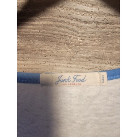 Women's Junk Food  Tank Top Shirt Blue Tennessee TITANS Size L EUC - Picture 4 of 4